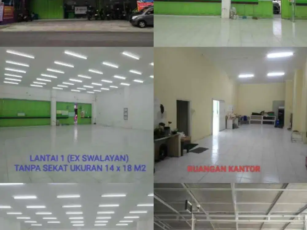 Disewakan Bangunan 2 lantaii strategis