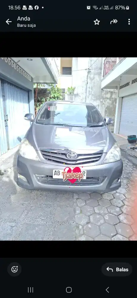 Mobil Kijang Innova Dijual