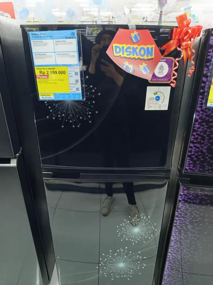 Kulkas 2 pintu sharp