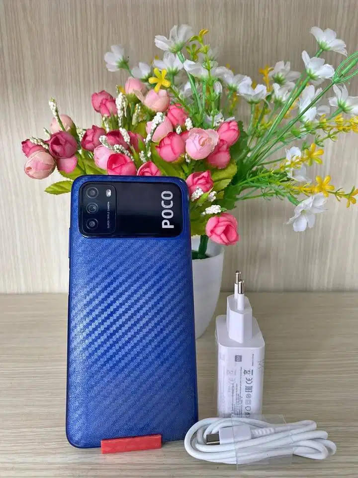 Poco M3 RAM 6/128GB. Siap Pakai. Kamera Jernih. Harga Hemat!