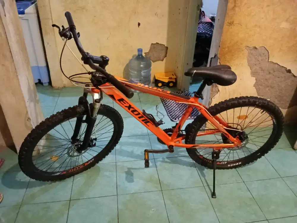 jual sepeda gunung exotic uk 26,tinggal goes,no minus,nego