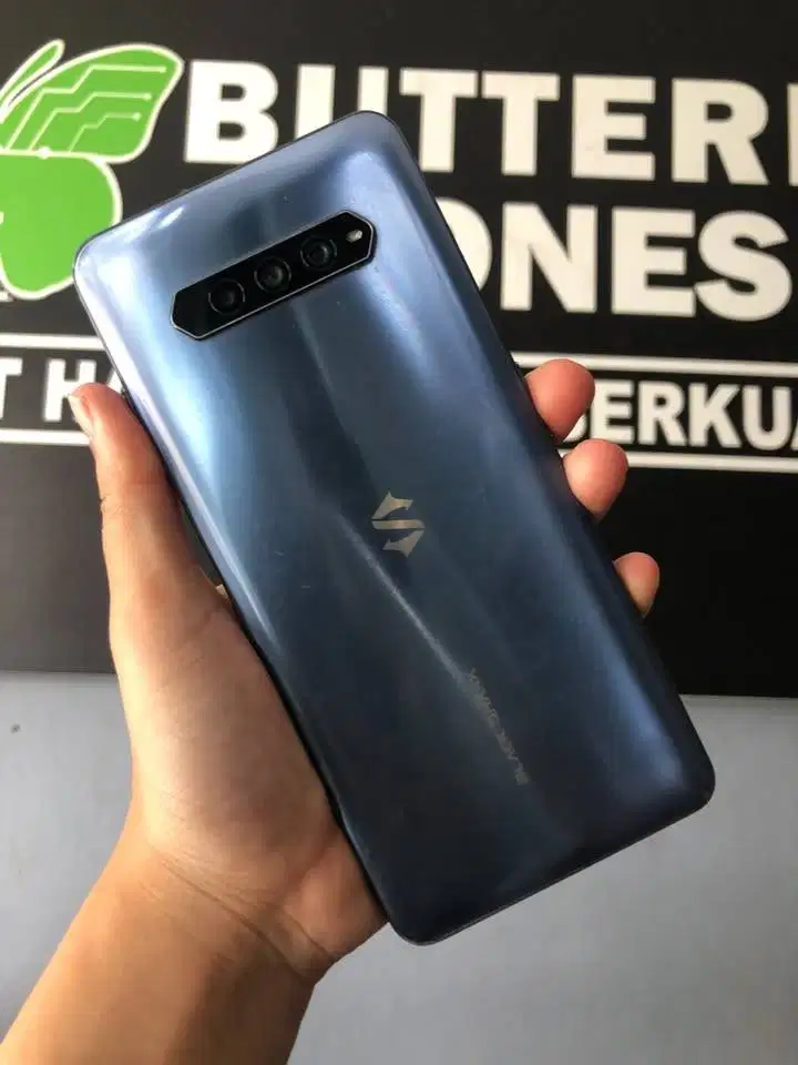Black Shark 4 12/128GB Kamera Jernih Siap Pakai!
