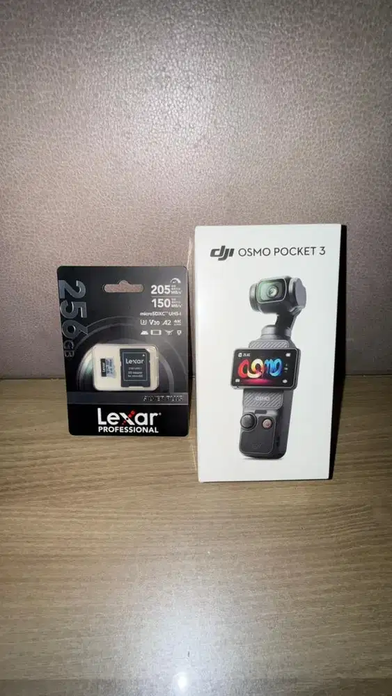 DJI Osmo Pocket 3 – BNIB, Segel, Garansi Resmi + Bonus Memory 256GB