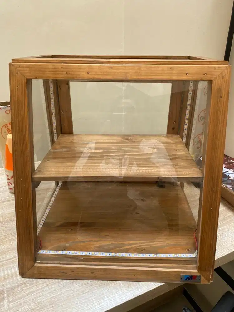 Food display Etalase kayu