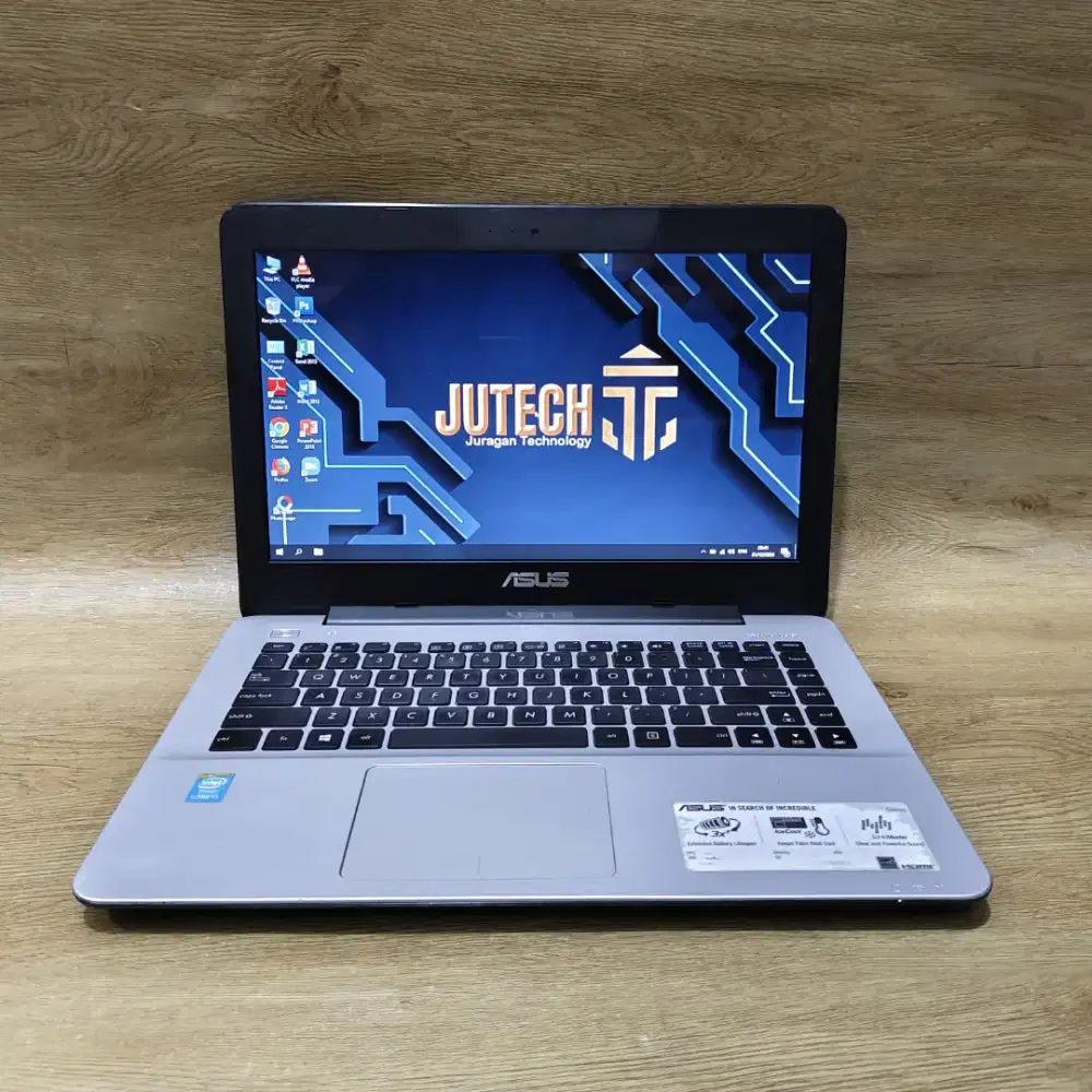 Laptop  Asus Slim Core i3 Gen 4 Ram 10GB bonus Mouse Baru Siap pakai