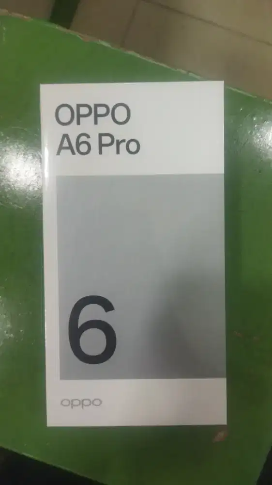 OPPO A6 PRO  8/256 GB TITANIUM, bisa cicilan pakai spaylater