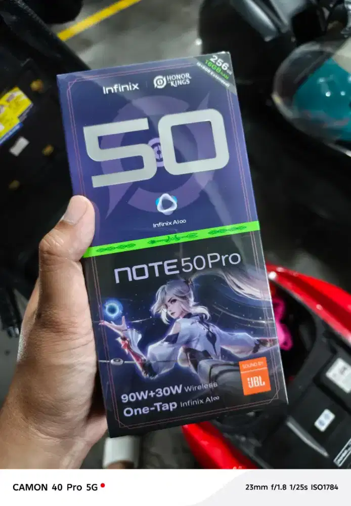 Infinix note 50 PRO 8/256 hitam