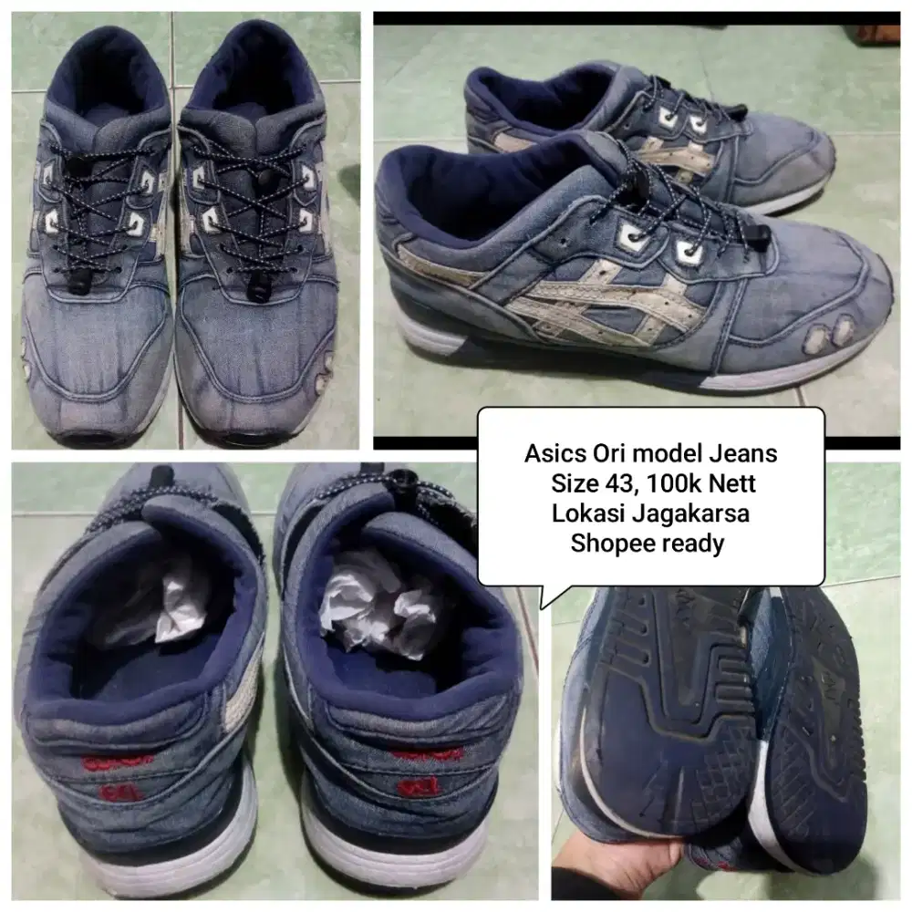 Sepatu Asics Jeans