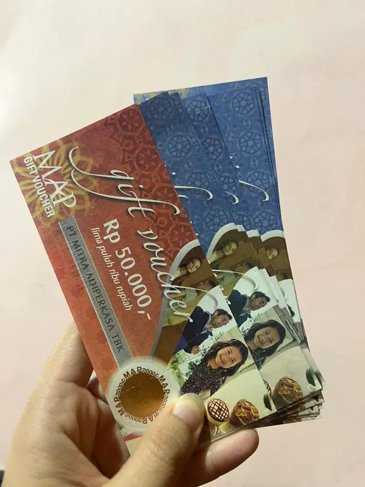 Jual Vouche MAP total 1.450k