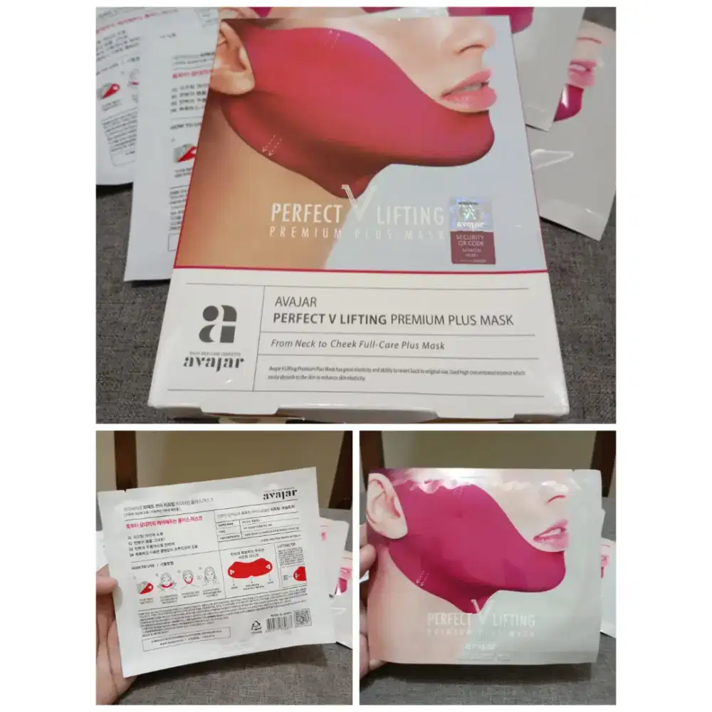 Avajar Penirus Pipi Plus Masker