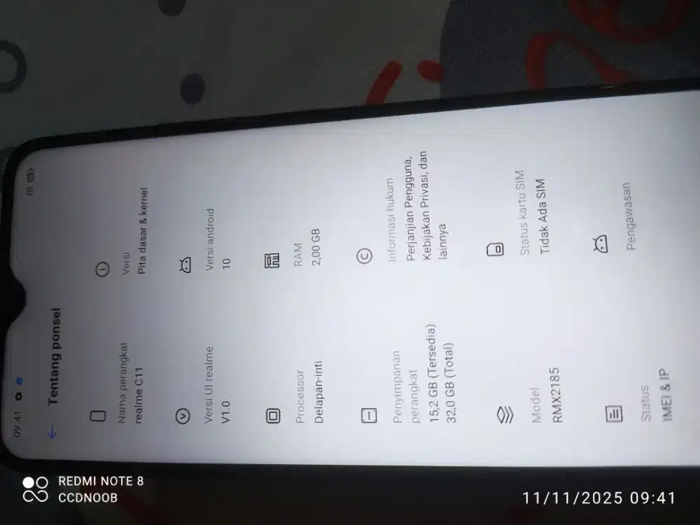 Hp murah REALME C11 2/32