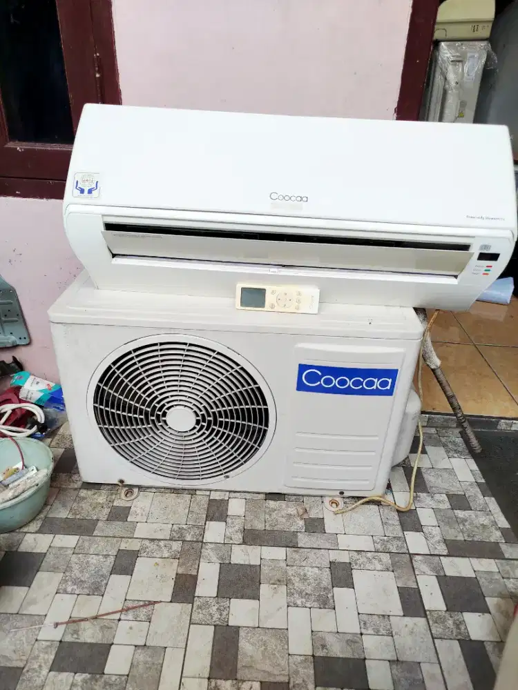 Di jual AC murah, normal dan bergaransi AC Coocaa 1/2 PK + pasang