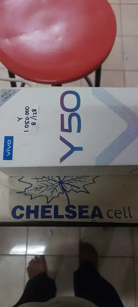 Murah hp vivo Y50 8/128 lkp, bs TT
