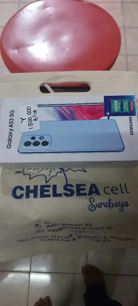 Murah hp samsung A53 5G 8/128 lkp, bsTT