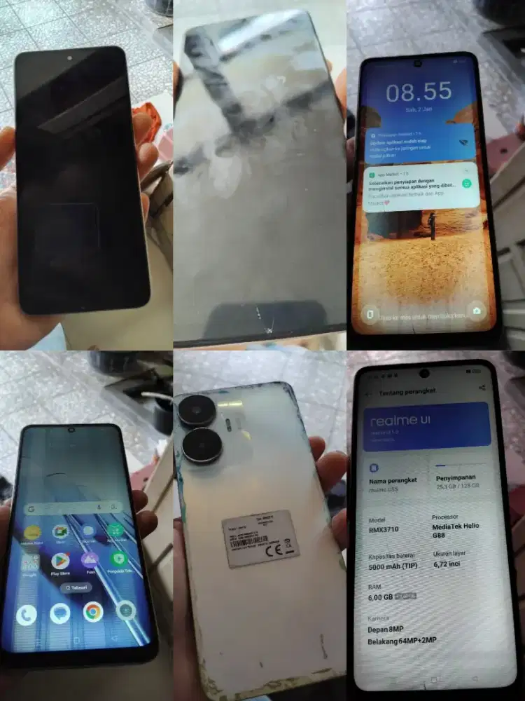 Realme c55 ram 6/128