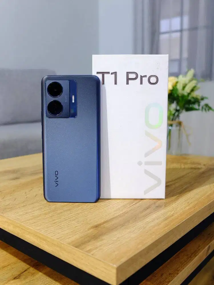 Vivo T1 Pro 5G - 8/128GB - Turbo Black - Fullset Mulus