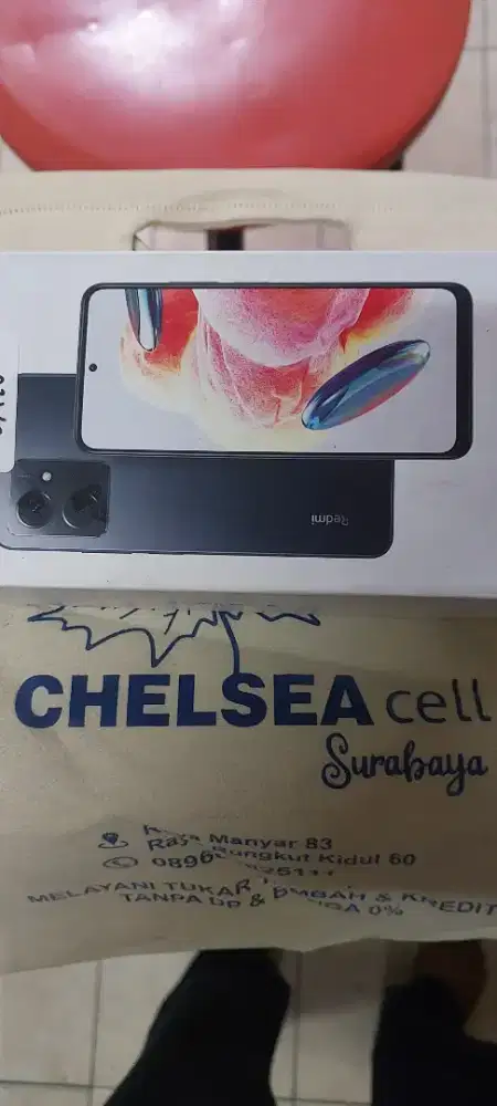 Murah hp Redmi Note 12 6/128 lkp, bs TT