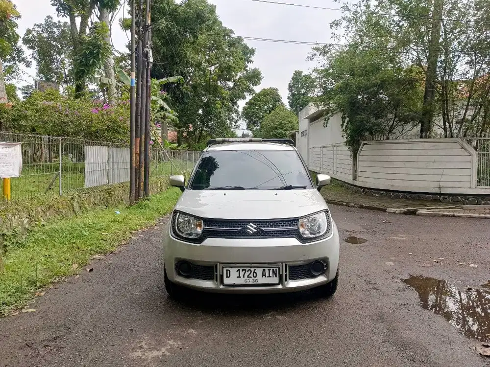 Suzuki ignis gl mt 2019 silver DP 6 jt
