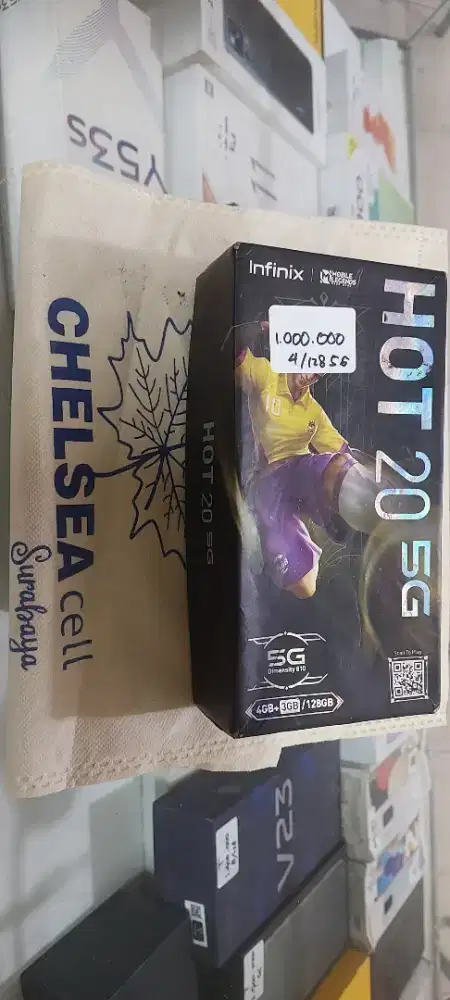 Murah hp infinix Hot 20 5G 4+3/128 lkp, bsTT