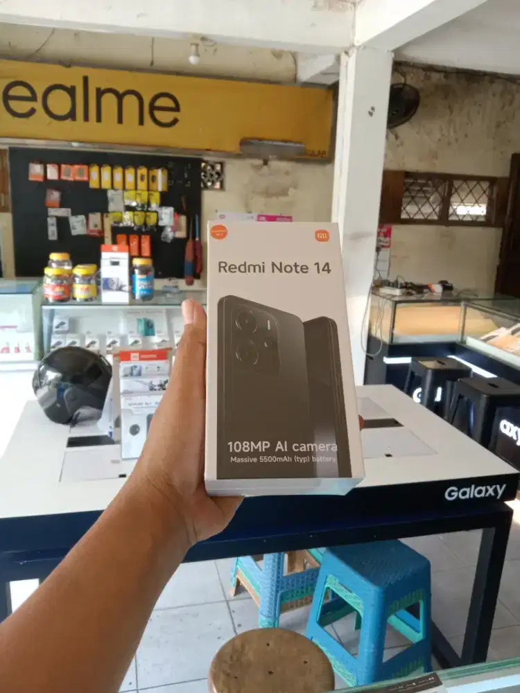 Berminat silahkan WA Xiaomi Redmi Note 14 8/256 Garansi resmi 15bln