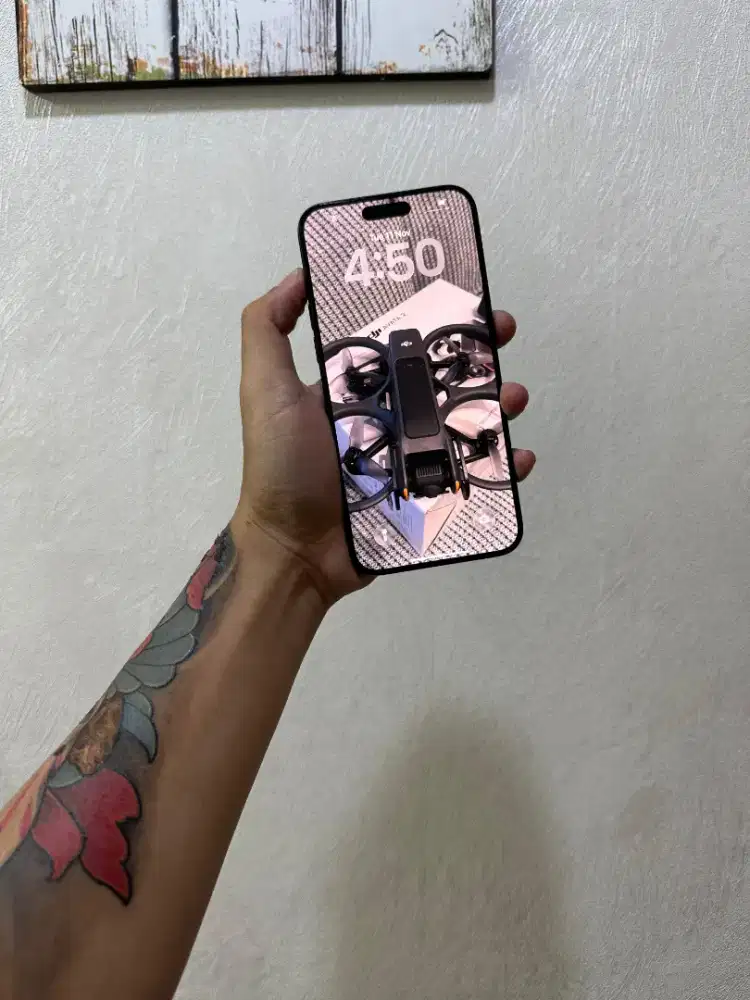 iPhone 15 promax 256 GB blue titanium