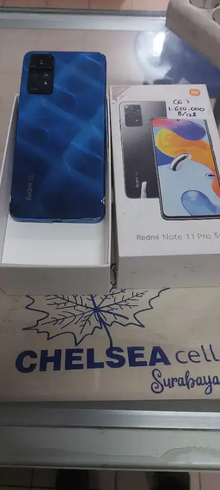 Murah hp Redmi Note 11 pro 5G 8/128 lkp, bs TT