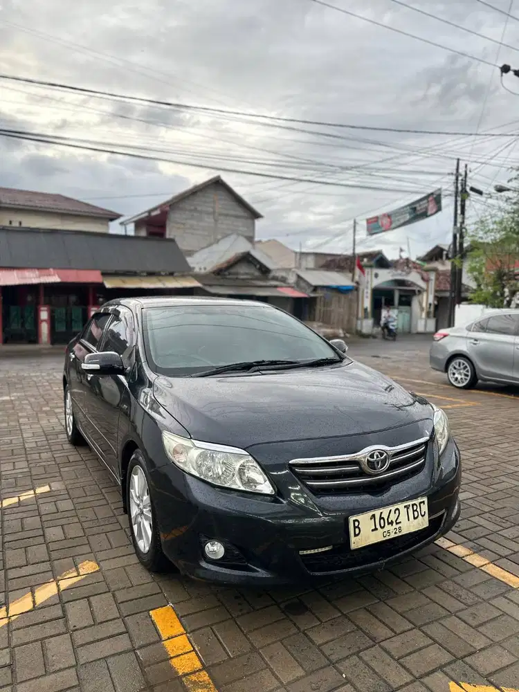Corolla altis 2009 j manual