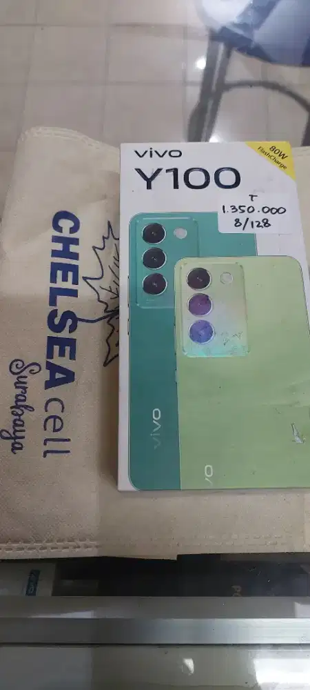 Murah hp Vivo Y100 8/128 lkp, bsTT