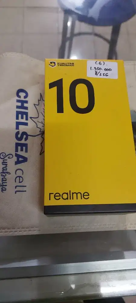 Murah hp Realme 10 8/256 lkp, bs TT