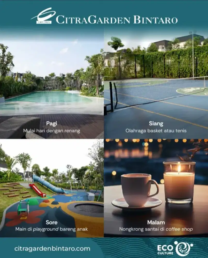 Rumah Citra Garden Bintaro by Ciputra 2 Lantai