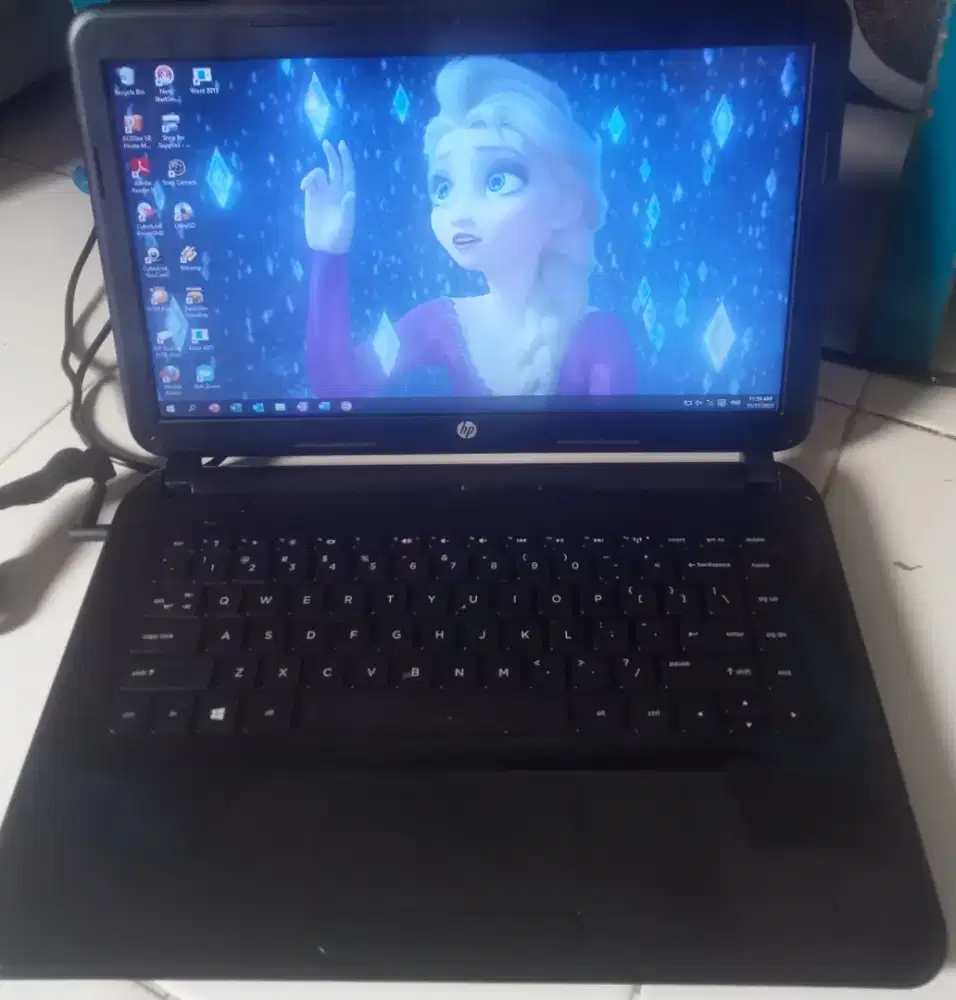 Leptop merk HP 14in mulus normal