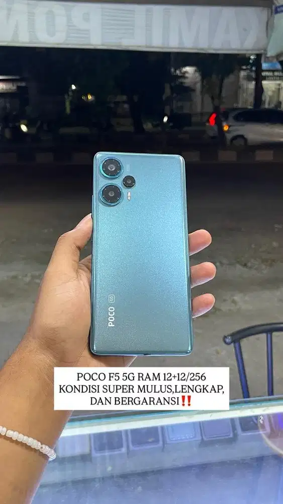 POCO F5 5G RAM 12+12/256