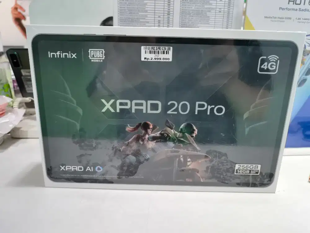 INFINIX XPAD 20 PRO RAM 8+8/256GB ATLANTIS DAHSYAT