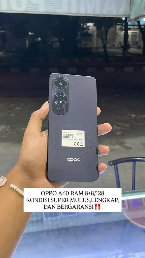 OPPO A60 RAM 8+8/128