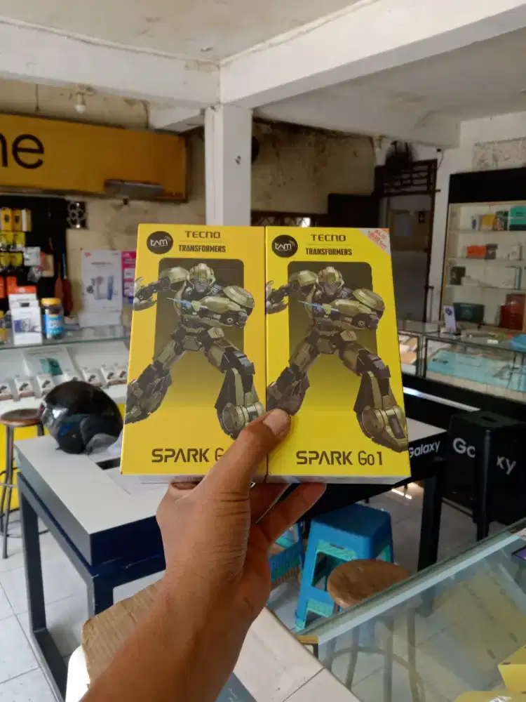 Berminat silahkan WA Tecno Spark GO1 4+4/64 Garansi resmi 13bln
