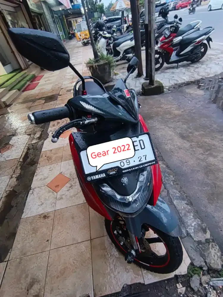Yamaha Gear Bluecore 2022 Nominus terbaik terlengkap km rendah terawat