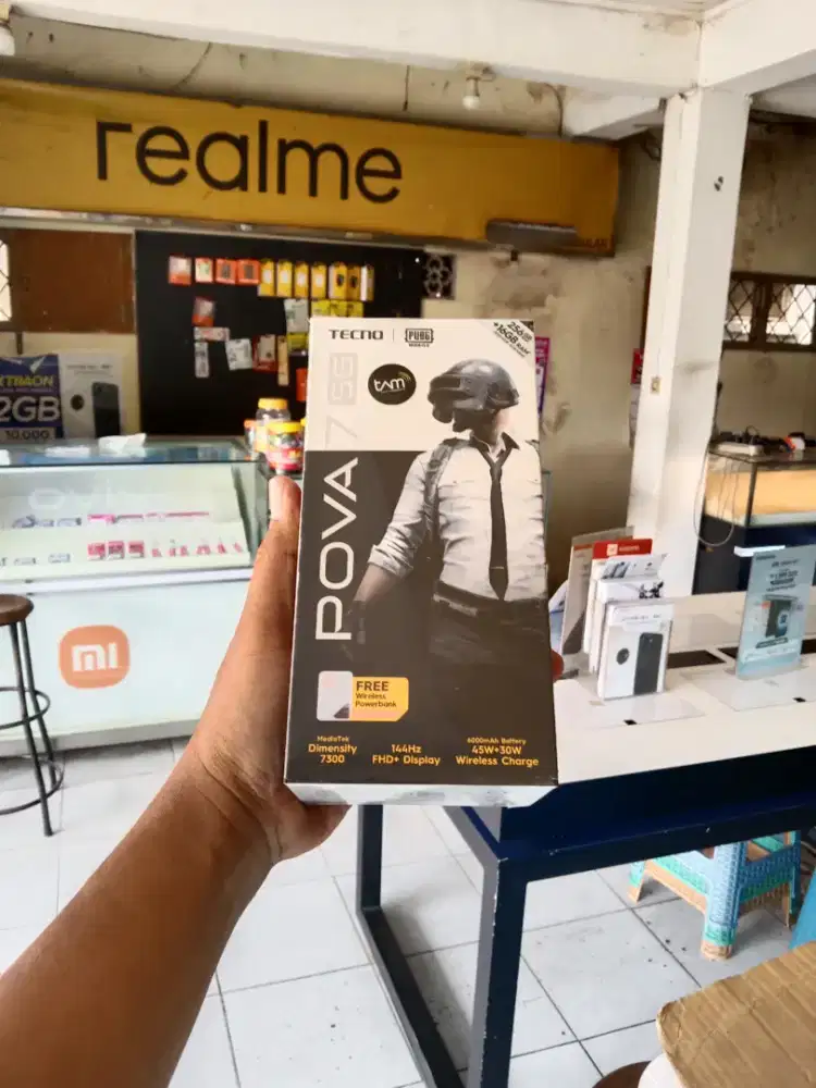 Berminat silahkan WA Tecno Pova 7 5G 8+8/256 Garansi resmi 13bln