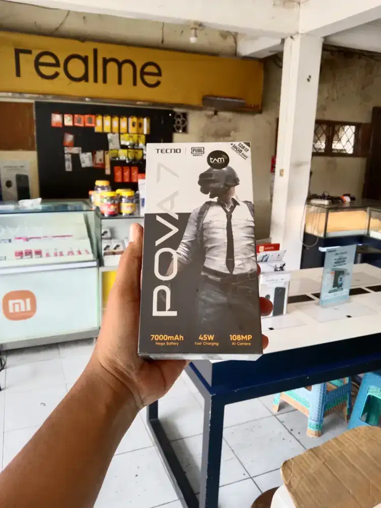 Berminat silahkan WA Tecno Pova 7  8+8/128 Garansi resmi 13bln