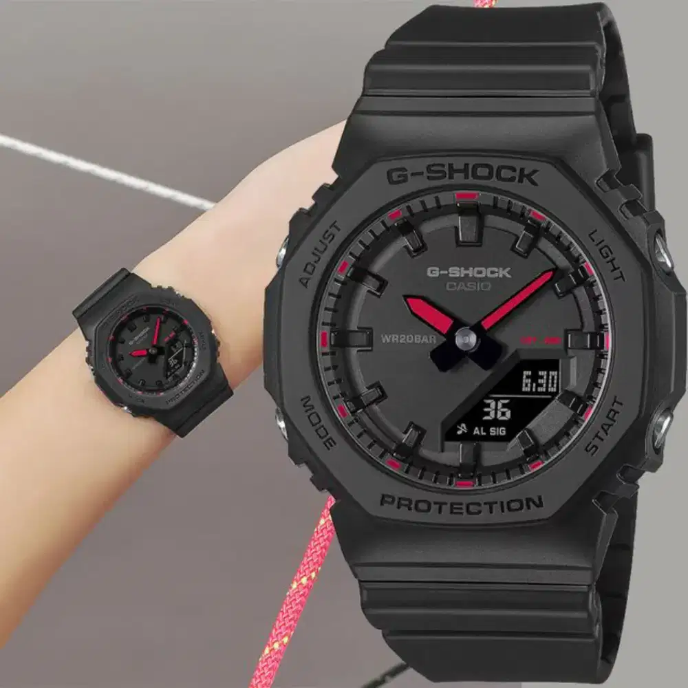 JAM TANGAN CASIO PRIA GMA-P2100SA-1A1 ORIGINAL GARANSI RESMI