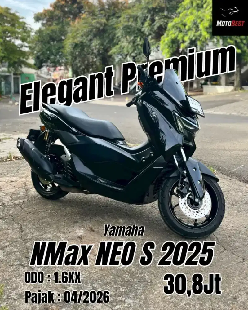 Yamaha Nmax Neo S 2025 Bekas rasa baru