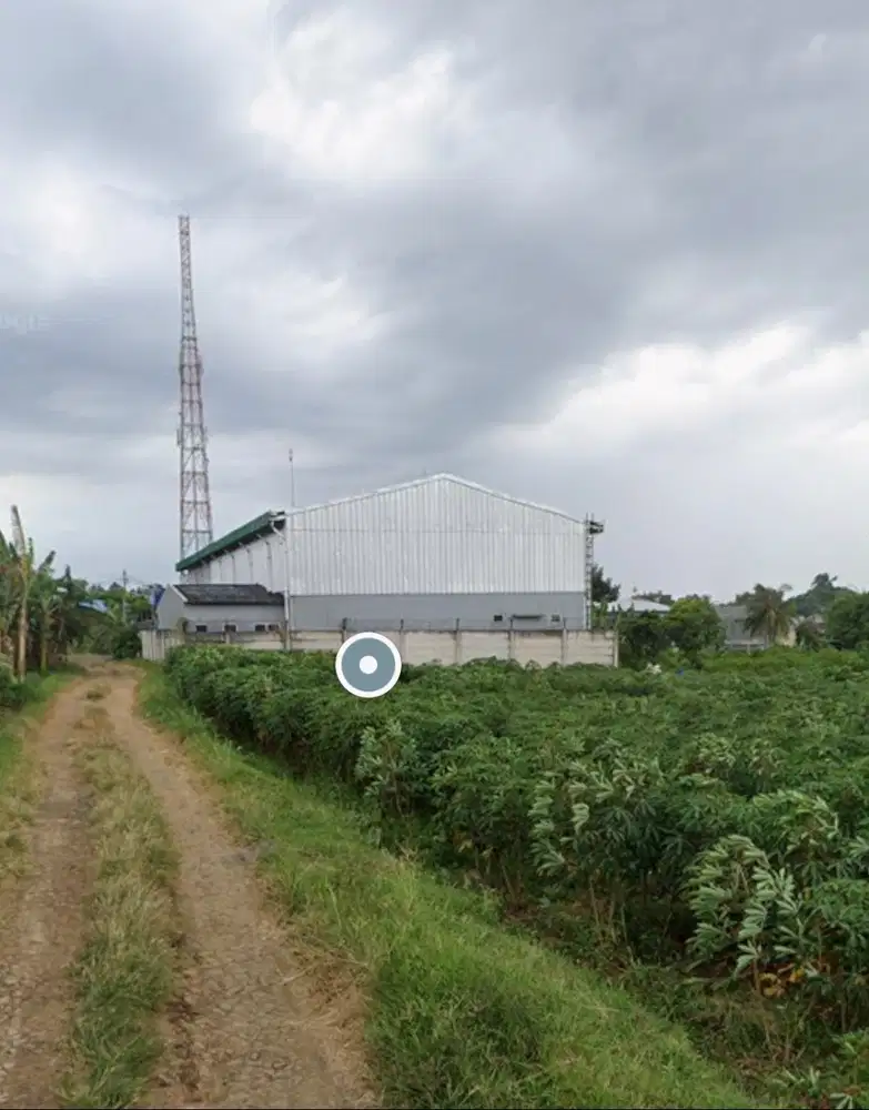 Dijual murah tanah untuk gudang kawasan industri padurenan gn sindur