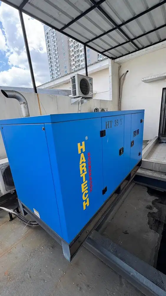 Genset Silent Hartech Ht 35 Y- Yanmar 35kva siap pakai