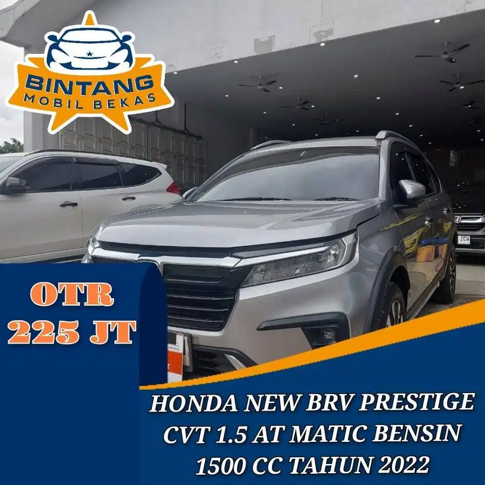 HONDA BRV PRESTIGE 1.5 L DG3 CVT AT MATIC 1500 CC BENSIN TAHUN 2022