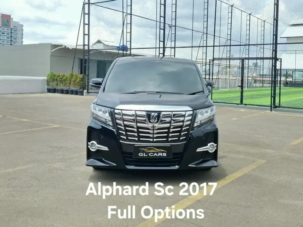 Alphard Sc 2017 Cash Hitam Toyota 2.5 Cbu Japan