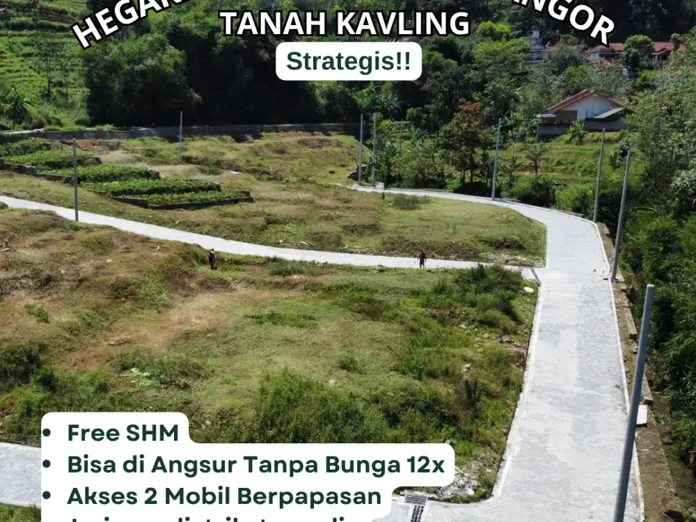 HUBUNGI KAMI SEKARANG! Kavling Hegarmanah Geulis SHM. Amankan Unit Sebelum Harga NAIK Besok!