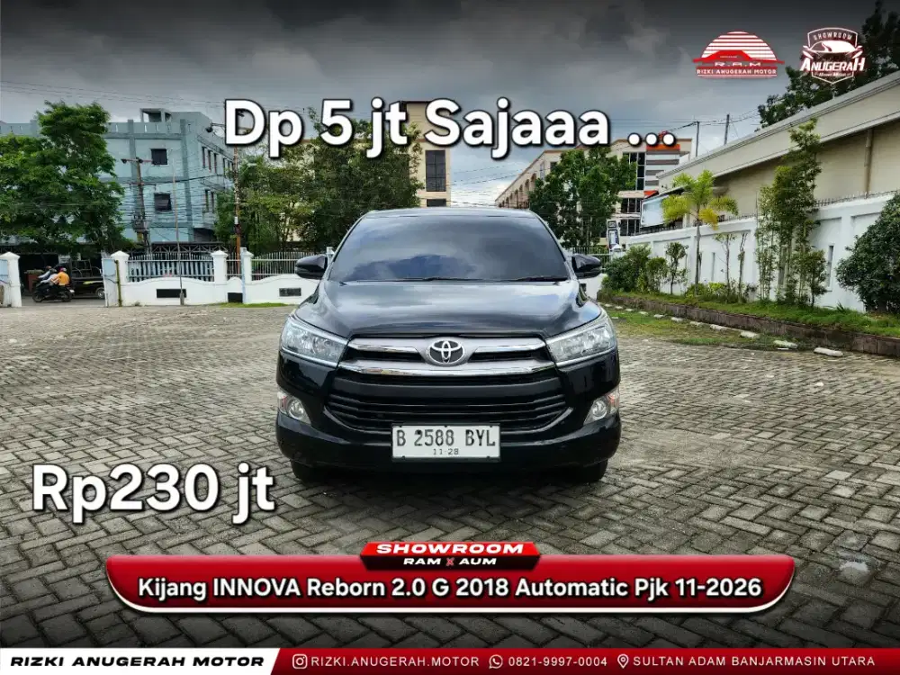Dp 5jt INNOVA Reborn 2.0 G 2018 Automatic Pjk 11-2026