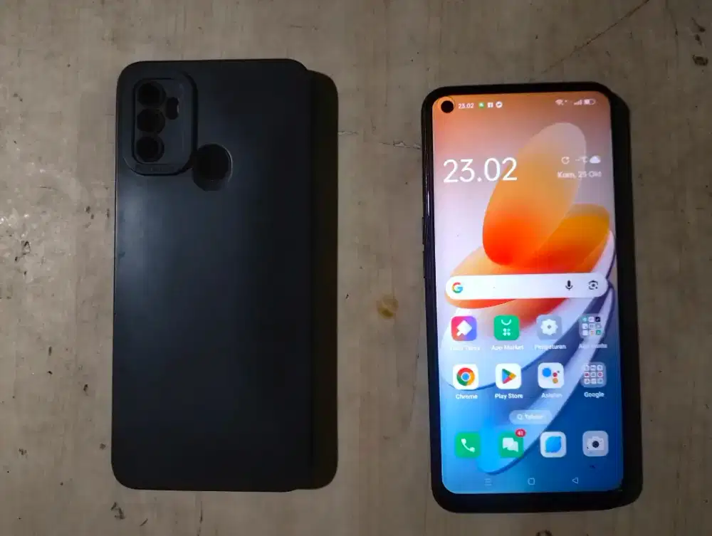 Oppo A53 Original Ram 6/128Gb Ex Resmi Black Color