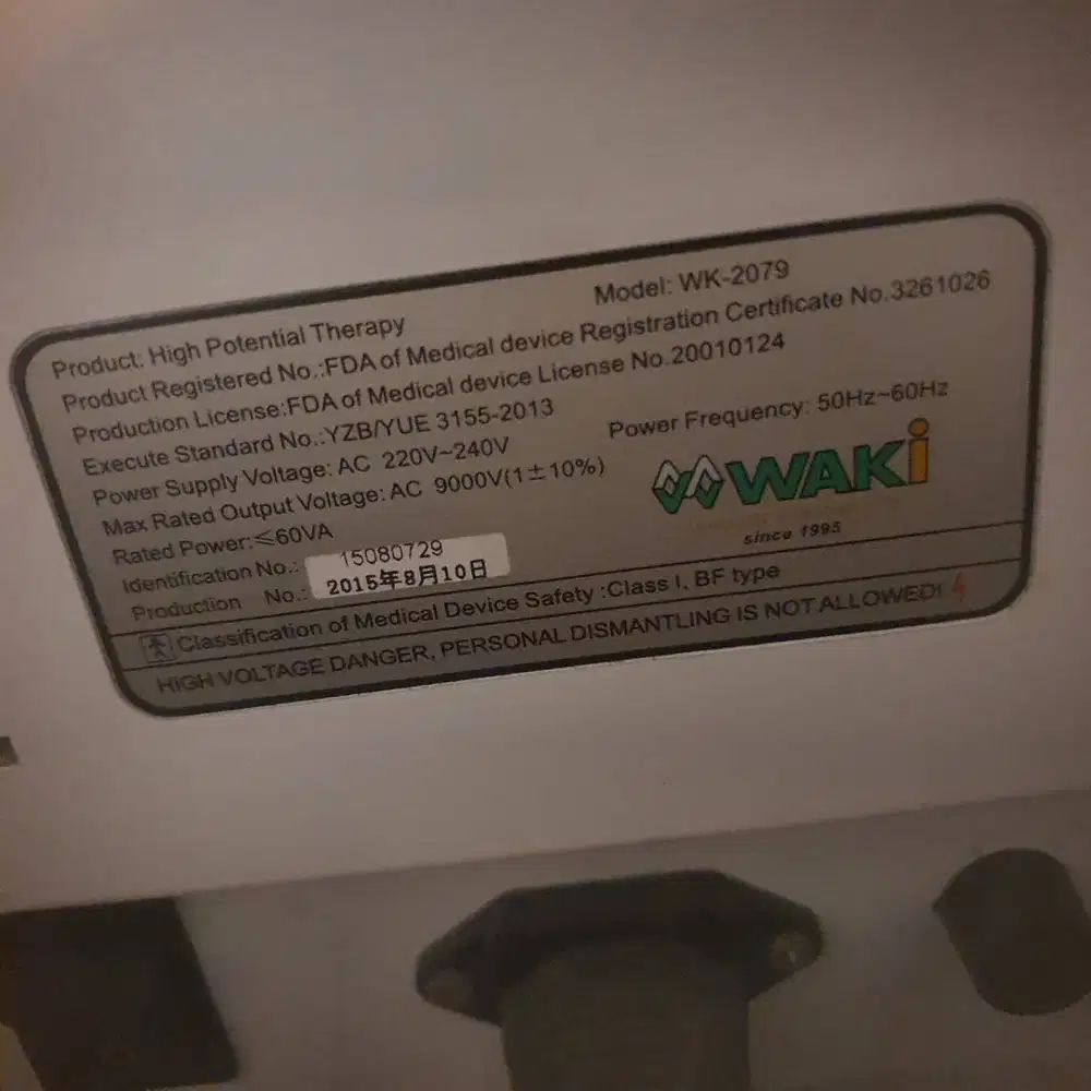 ALAT TERAPI WAKI SCOND