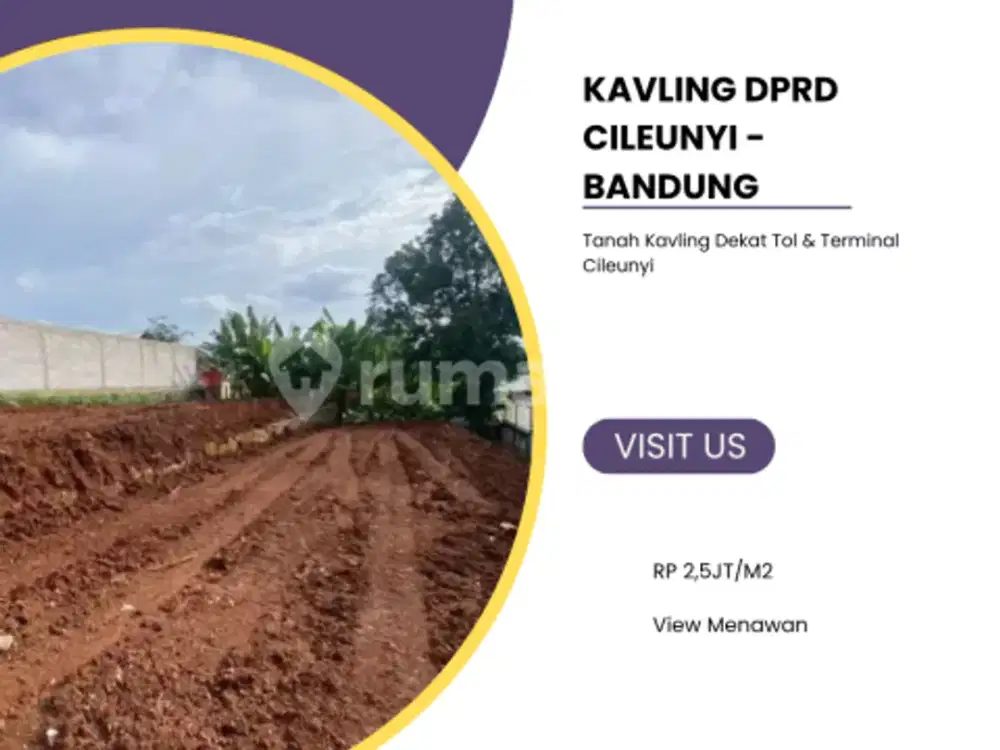 HARGA PERDANA TINGGAL 1! Kavling A2 (156m²) Cileunyi. Segera Booking!