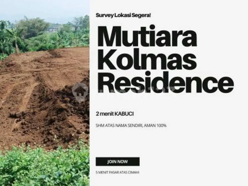 Investasi Emas SHM di Kolonel Masturi! Bonus Udara Sejuk Kualitas Premium untuk Keluarga Anda